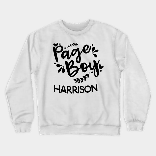 Page Boy Harrison Crewneck Sweatshirt by MohamedKhaled1